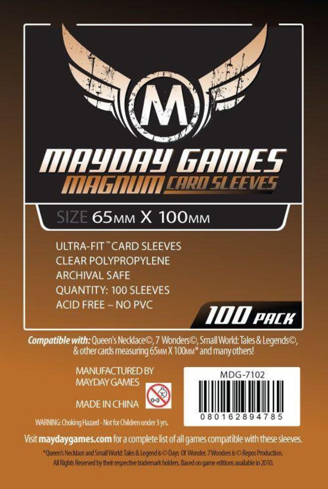 7 wonders card sleeves Amazon.com: Matte Board Game Sleeves | Pack of 80 Matte Sleeves | 67 by 103  mm Card Sleeves Optimized for Use with 7 Wonders | Premium Card Protection main image 0