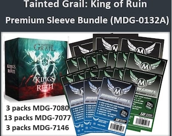 sleeve kings card sleeves review and depending on the type of person you are you will either use them sparingly or in every game you own 110 x Unsettled Compatible Sleeves