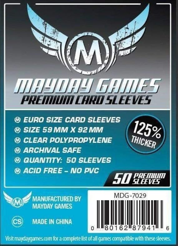 Mayday Premium Euro Card Sleeves (50)