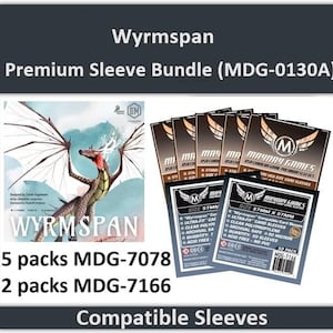 wyrmspan cave card sleeves "Wyrmspan" Compatible (57x57mm) 110 Pack, 60 Micron, SKS- sleevekings There are 75 cards of this size in the game Zatu Games 110 x Wyrmspan Compatible Sleeves (57 x 57 mm) Toys "Wyrmspan" Compatible Card Sleeves (57x57mm)