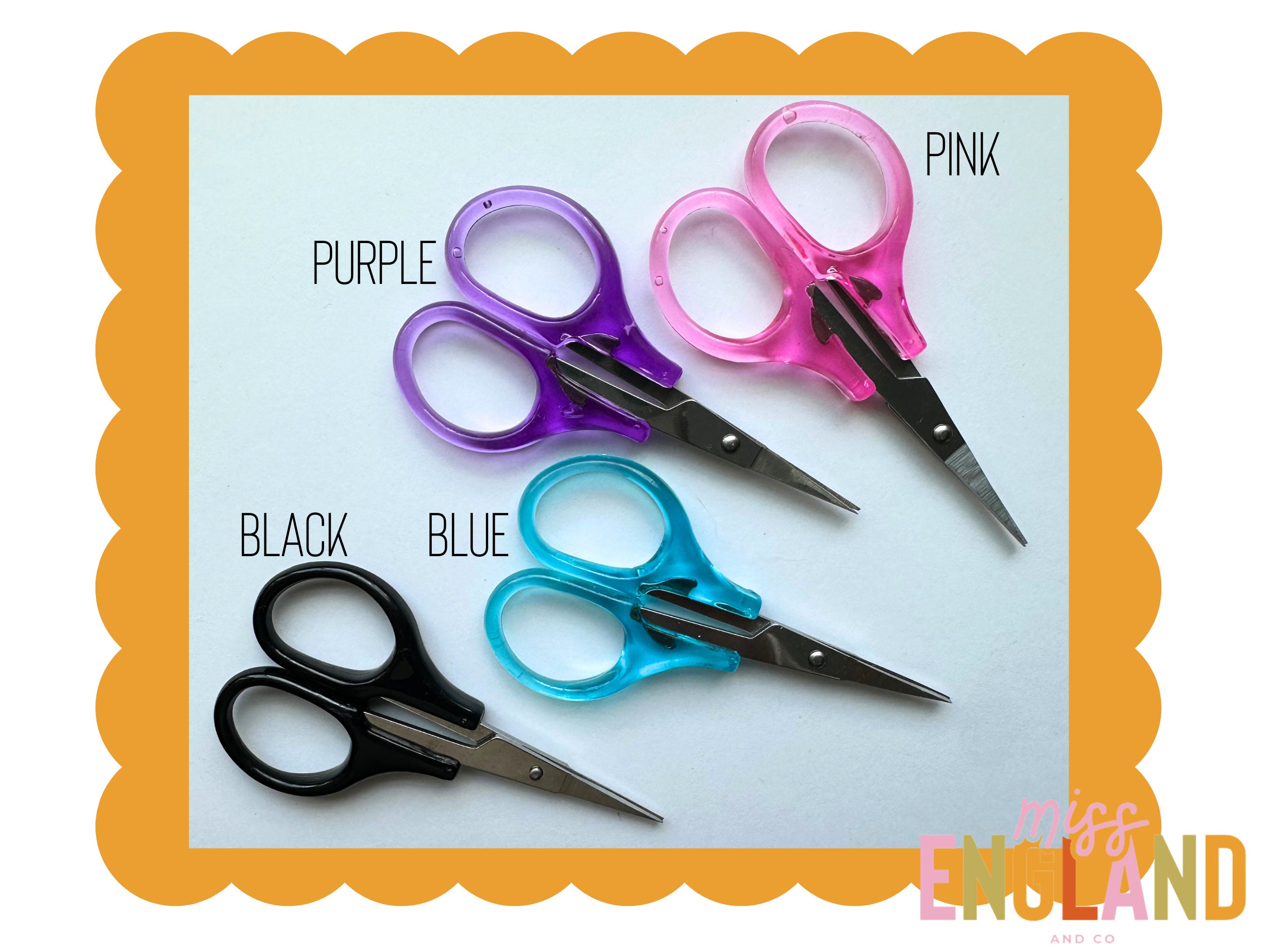 NDLPT Motel Keychain With Scissors and Needle Threader Etsy