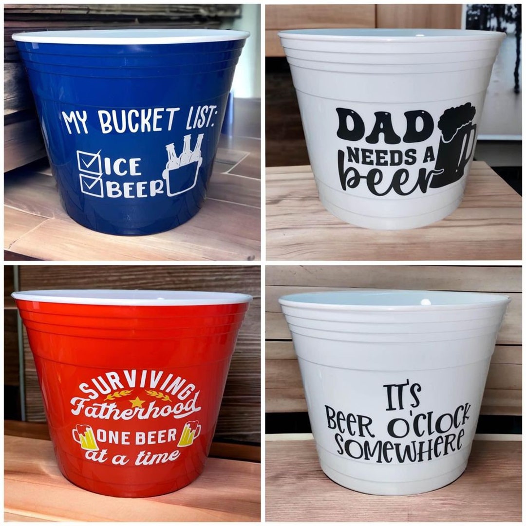 Custom Ice Bucket Gift Beer Bucket Personalized Ice Bucket Etsy