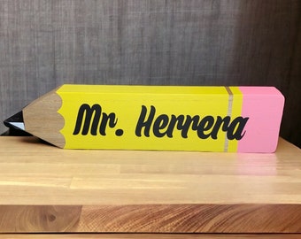 Teacher Name Plate