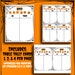 Halloween BUNCO Printable Bundle | Score Cards - Tally Sheets - Table ...