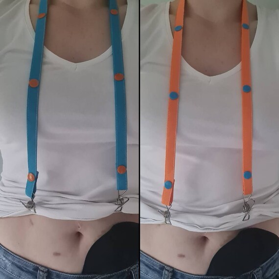 Stoma Accessories Shirt Saver Straps Colostomy Ileostomy Etsy