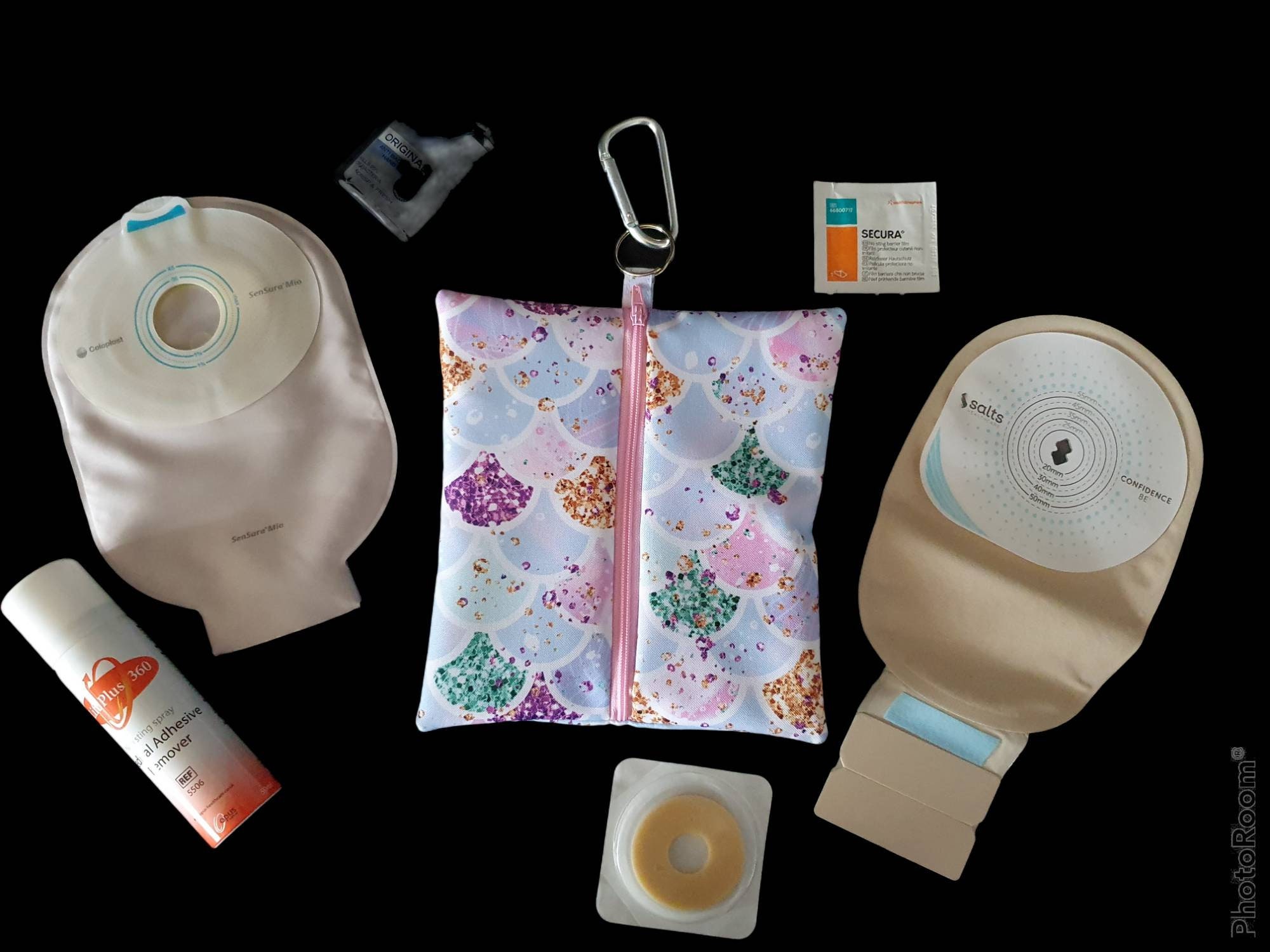 STANDARD SIZE Stoma Supply Bag Ostomy Kit Bag Colostomy Etsy