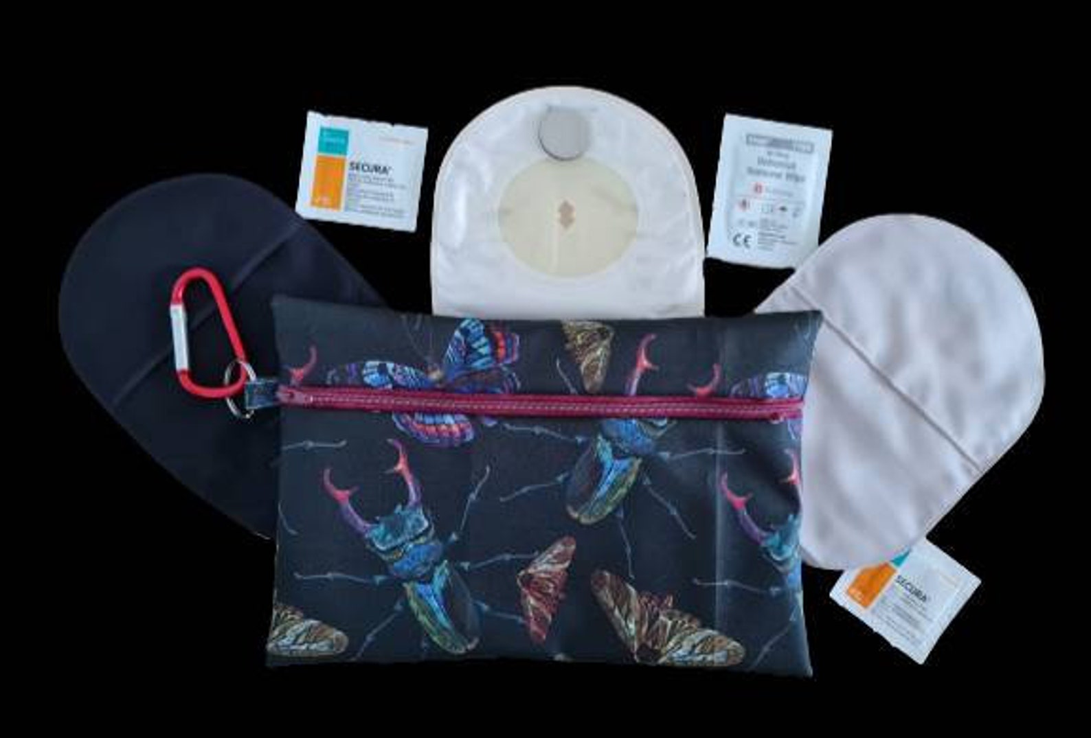 LARGE SIZE Stoma Supply Bag Ostomy Kit Bag Colostomy Etsy