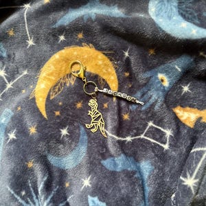 Dinosaur keychain/bag charms