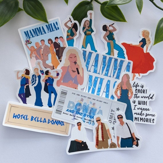 Mamma Mia Stickers 10 Pack Etsy Australia