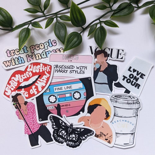 Harry Styles Mega Sticker Pack - Etsy