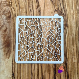 Polymer clay texture sheet mosaic | DIY polymer clay earrings | Jewelry making tools