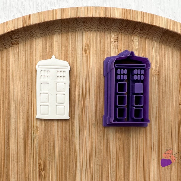 Tardis Cabin Cookie Cutter | Cookie cutter for polymer clay | DIY in polymer clay | Jewelry making tools