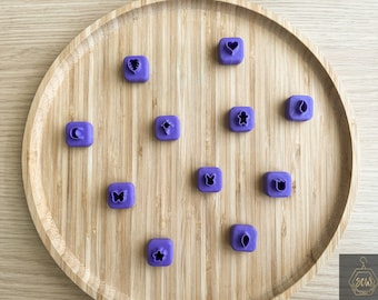 Mini cortadores de galletas | Cortador de arcilla polimérica | Arcilla polimérica DIY | Herramientas para hacer joyas
