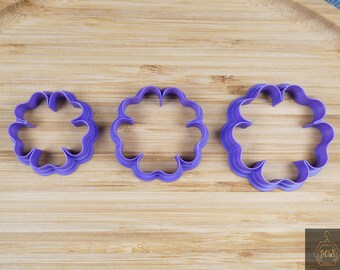 Bloemenkoekjesvormpje | Polymeer klei snijder | DIY polymeerklei | Gereedschap voor het maken van sieraden