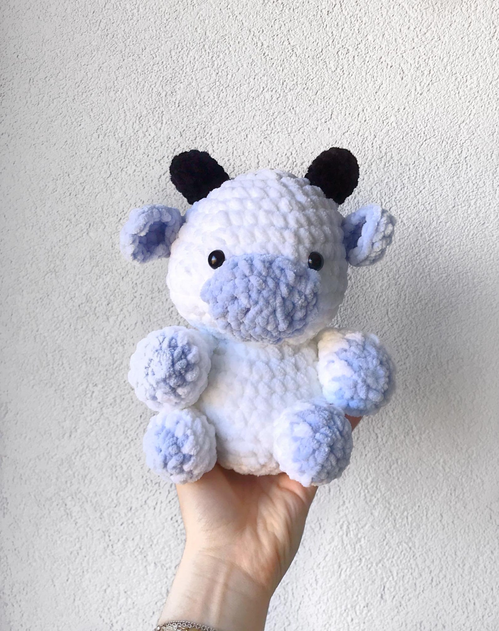 Amigurumi croceht cow pattern for begginer aesthetic cow Etsy