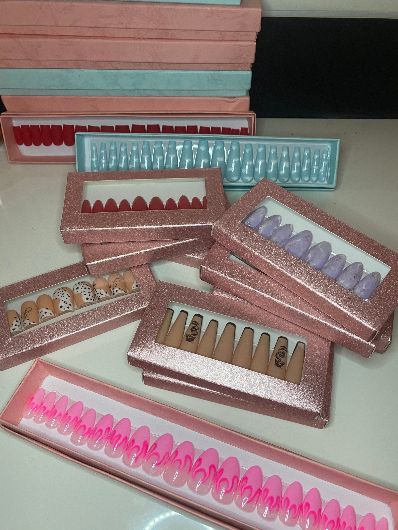 Press on Nails CUSTOM Etsy