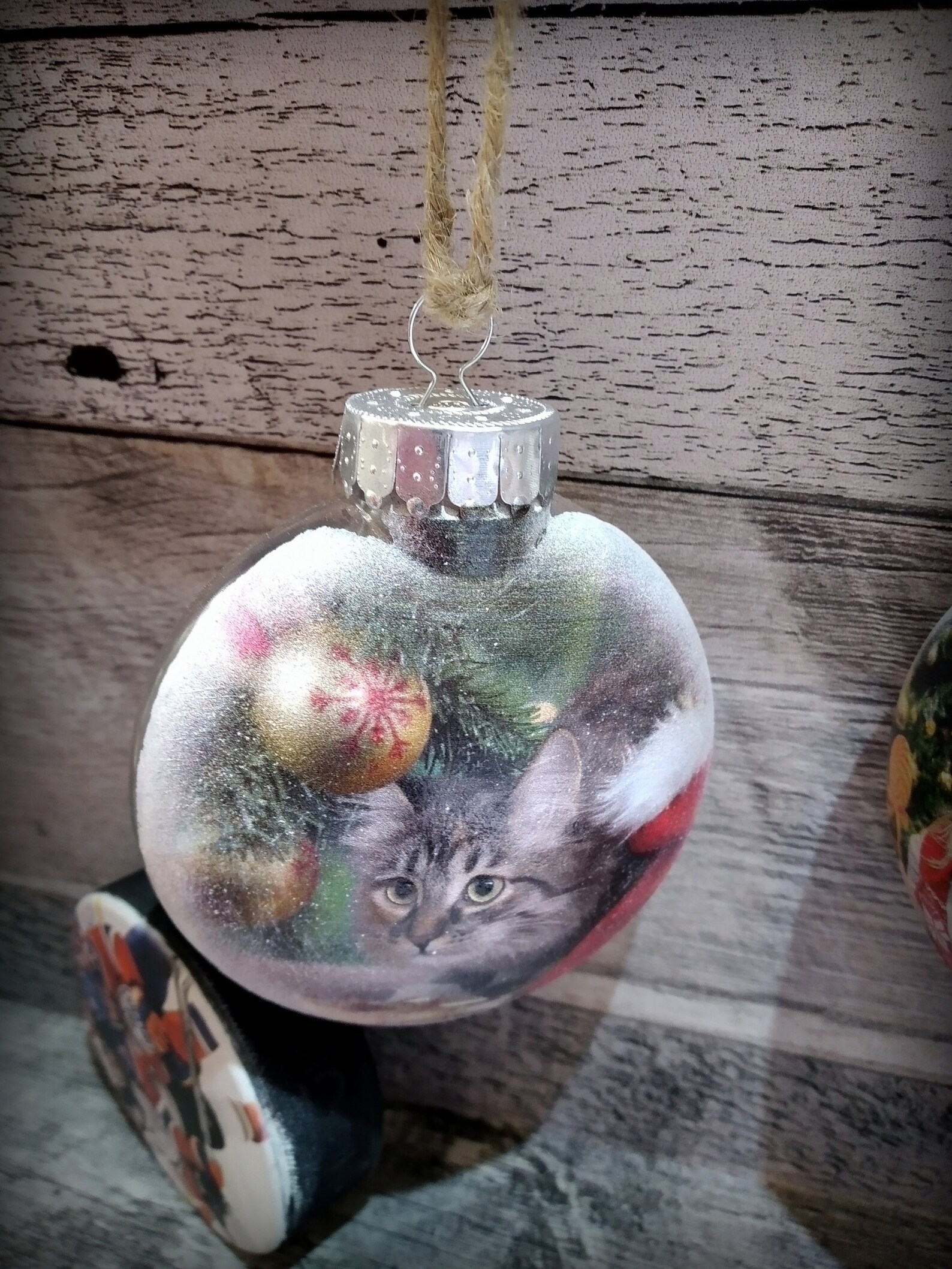 Personalized Bubble Ornament With the Picture of Your Etsy