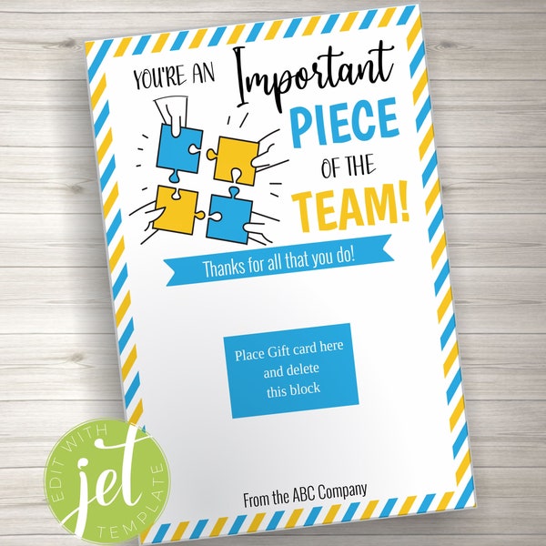Editable Administrative Professionals Day gift card holder, employee appreciation, office staff thanks, medical staff, Admin Assistant gift