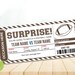 Editable SURPRISE Football Game Ticket Gift, Surprise Ticket to a Football Game, Any Occasion ...