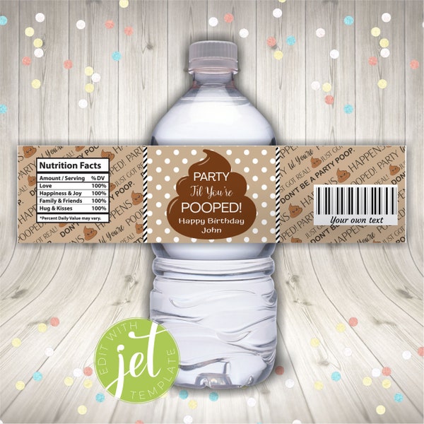 Poop Party - Etsy