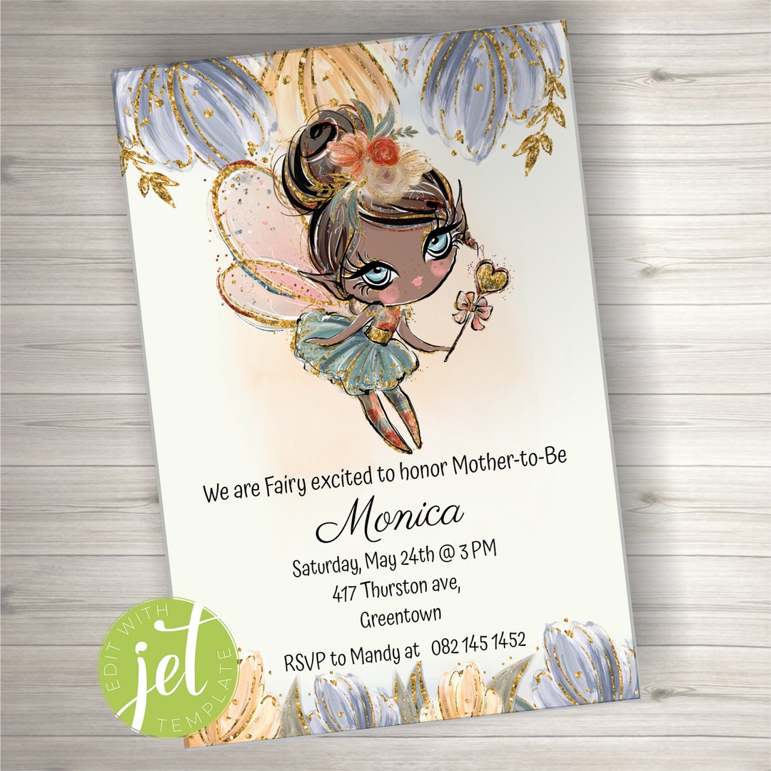 Editable Fairy Baby Shower Invitation Printable Fairy Baby Shower Il 1080xN.4230364713 K8tj