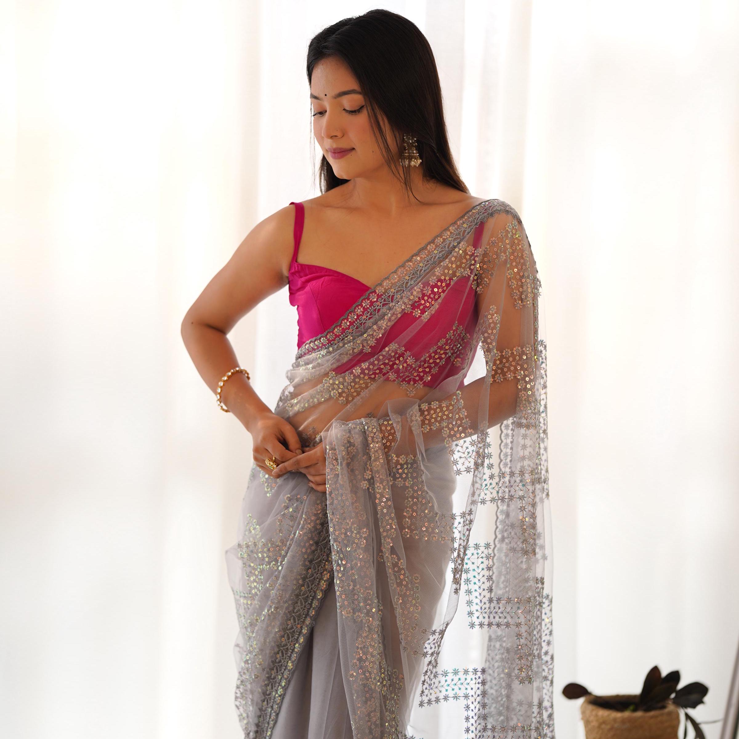 Priti masochistic trendz saree
