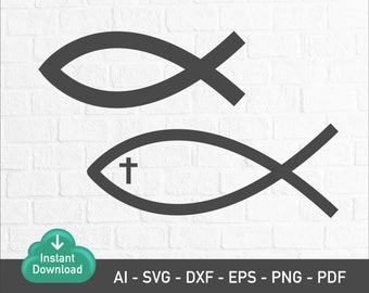 Download Christian Fish Svg Etsy
