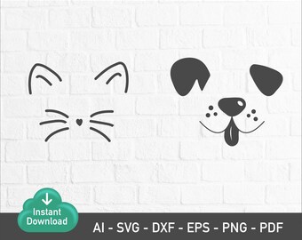 Download Dog Face Svg Etsy