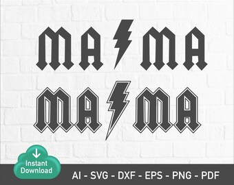 Free Free Mama Svg Acdc 854 SVG PNG EPS DXF File