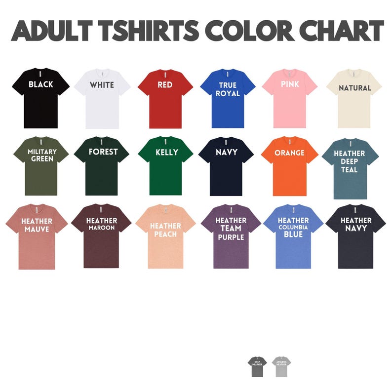 a poster with different colors of shirts on it