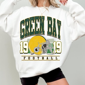 Vintage Green Bay Football Sweatshirt: Retro Varsity Crewneck image 3