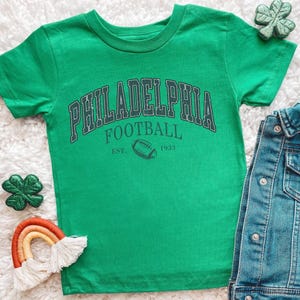 Philadelphia Football Sweatshirt: Retro Style Cotton Blend image 2