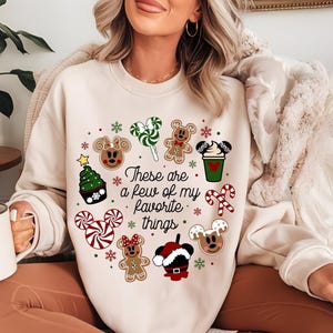 These Are a Few of my Favorite Things Disney Christmas Shirt,Disney Snacks Shirt Christmas Castle Shirt,Disneyland tee Magic Kingdom tshirt
