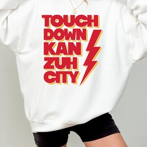 Retro Kansas City Football Sweatshirt: Unisex Gift 画像 4