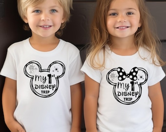 My First Disney Shirt, First Disney Trip TShirt, Disney Family Vacation Tee