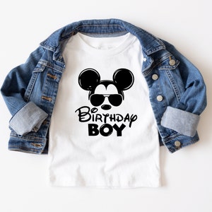 Disney Birthday Boy Shirt, Birthday Shirt Disney, Birthday Shirt For Dad, Disney Birthday, Minnie Birthday, Girl Birthday Gift
