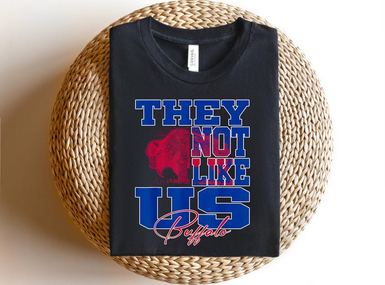 Buffalo 'They Not Like Us' Sweatshirt: Football Fan Apparel image 4