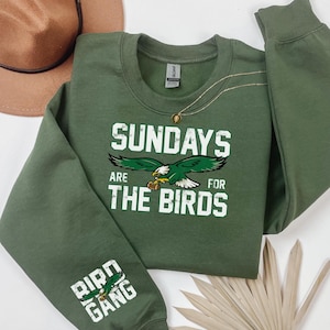 Sundays Are For The Birds T-Shirt: Philadelphia Football Fan Gear