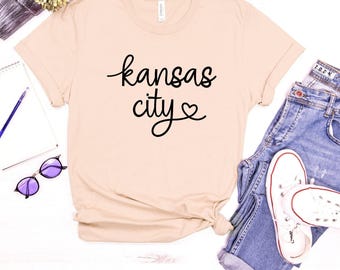 Kansas City Shirt: Kansas Love T-Shirt