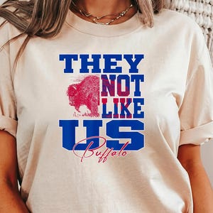 Buffalo 'They Not Like Us' Sweatshirt: Football Fan Apparel image 2