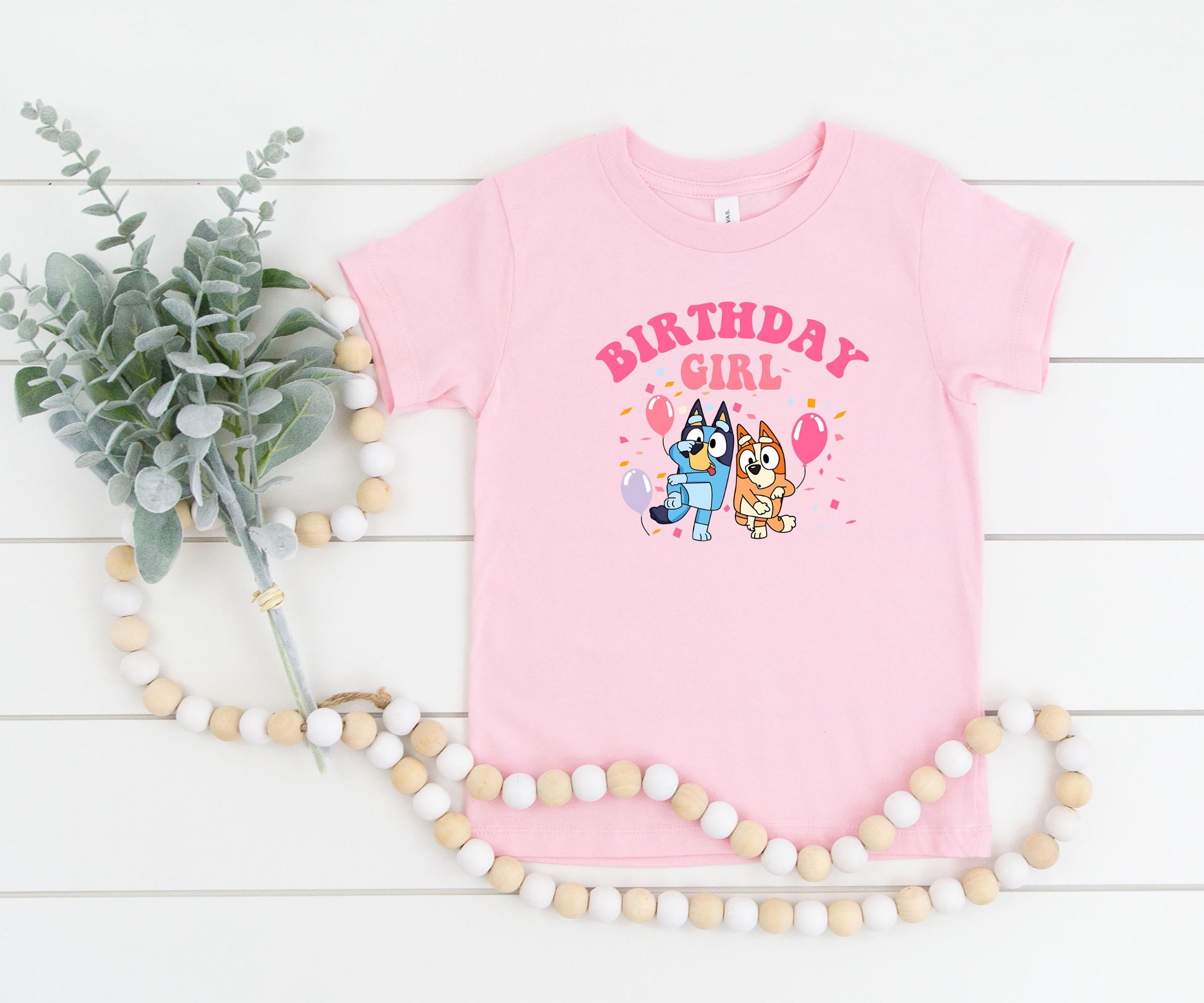 Bluey Birthday Shirt - Cotton Tee