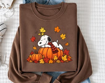 Cute Fall Pumpkin Autumn Shirt, Cozy Harvest Graphic Tee, Vintage Fall Leaves Shirt, Pumpkin Patch Sweatshirt, Seasonal Gift