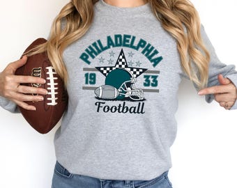 Philadelphia Football Graphic Tee: Retro Game Day Apparel