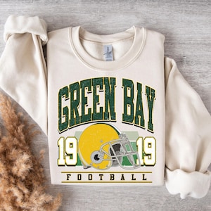 Vintage Green Bay Football Sweatshirt: Retro Varsity Crewneck image 5