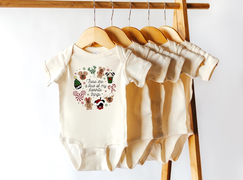 These Are a Few of my Favorite Things Disney Christmas Shirt,Disney Snacks Shirt Christmas Castle Shirt,Disneyland tee Magic Kingdom tshirt afbeelding 5