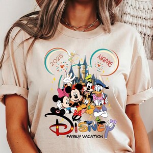 Disney Family Trip 2025 Shirt,Custom Disney Family Trip Tee,Disney Family Matching Trip Shirts,Disneyland Trip Tee,Disney Family Trip Custom