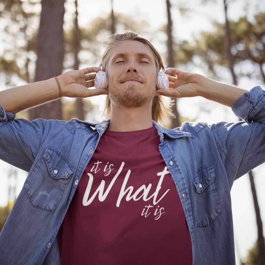 It is What It is Shirt It is What It is Tshirt Inspirational Shirt Shirts With Sayings Funny