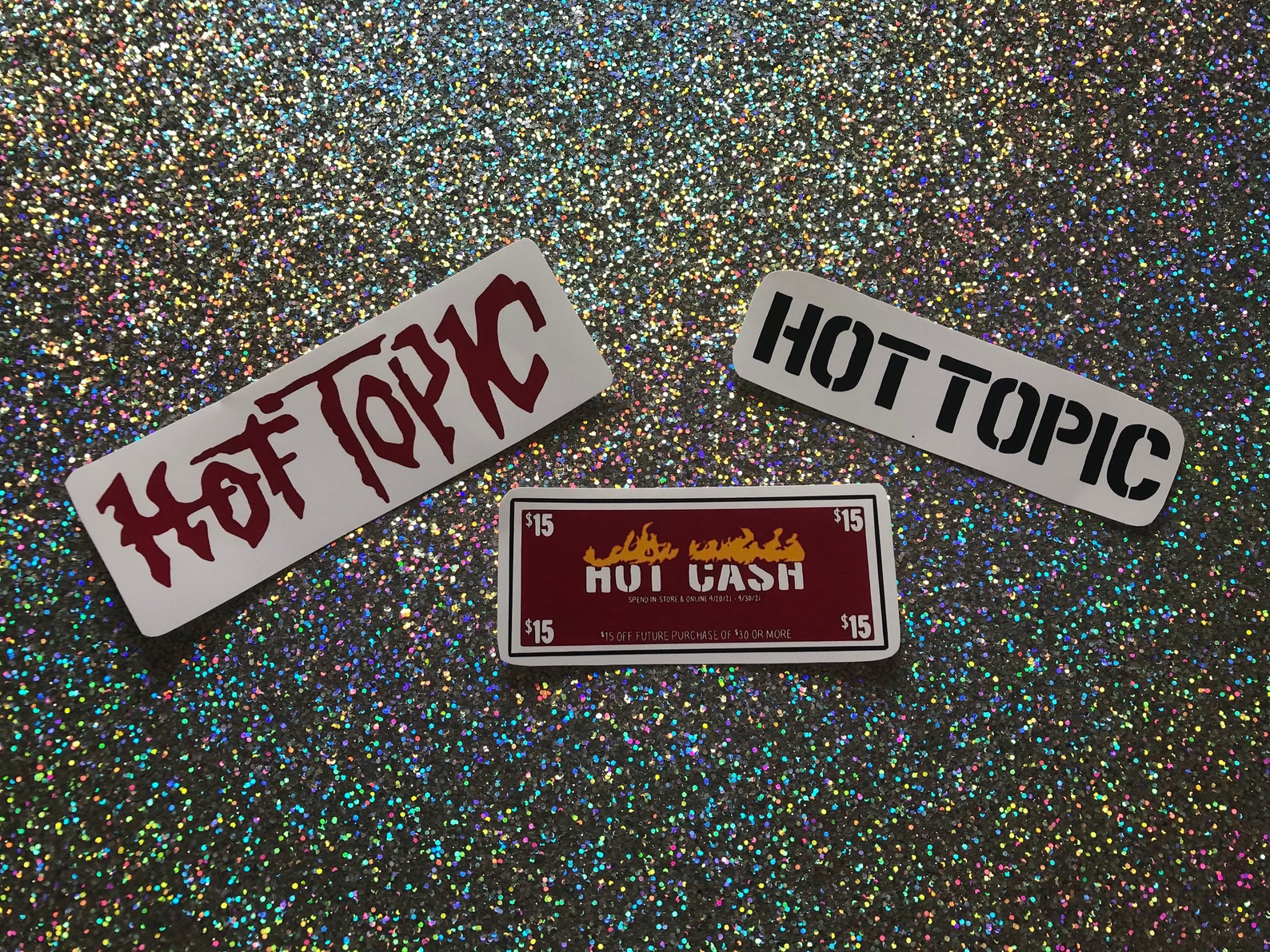 Hot Topic Sticker Pack Etsy