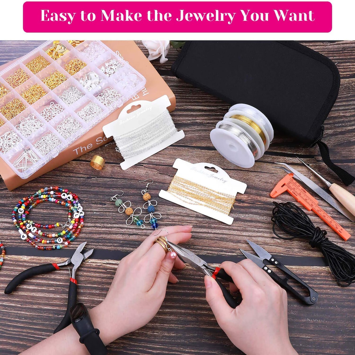 Jewelry Making Kits for Adults Jewelry Making Supplies Kit Etsy