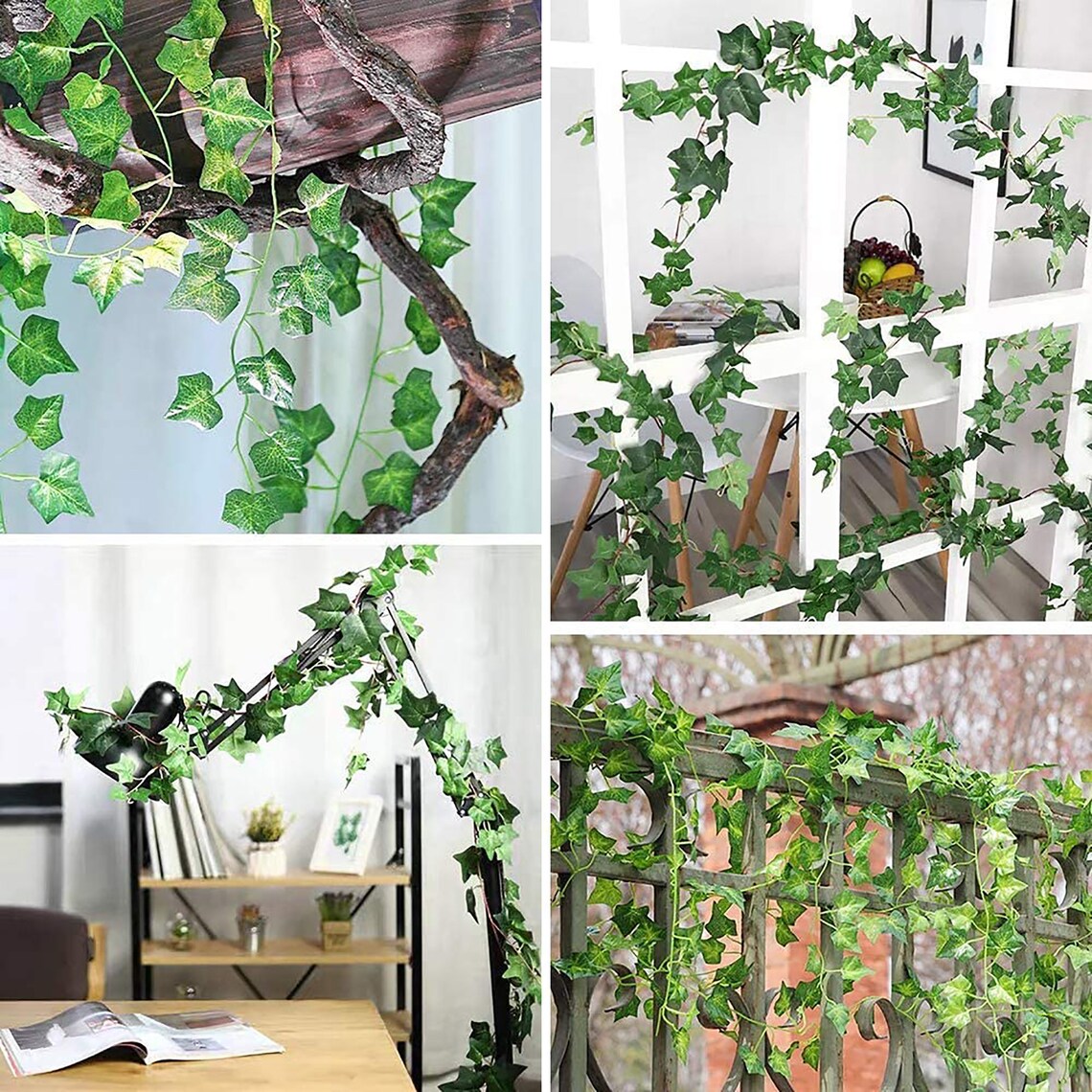 12Pcs 14Pcs 24Pcs Artificial Ivy Decorative Vines Fake Ivy Etsy